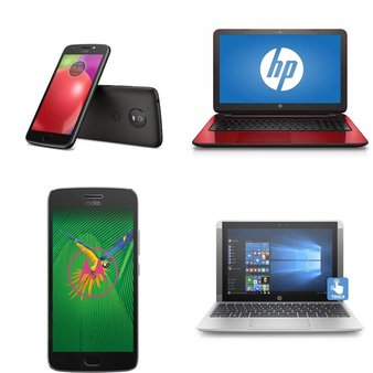 CLEARANCE! 32 Pcs – Other, Laptops – Refurbished (GRADE A, GRADE B) – Motorola, HP