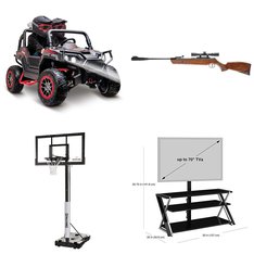 CLEARANCE! 2 Pallets - 14 Pcs - Vehicles, Camping & Hiking, TV Stands, Wall Mounts & Entertainment Centers, Vacuums - Customer Returns - Huffy, Ozark Trail, Little Tikes, Kalee