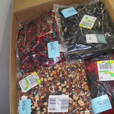 1 Parcel Box - 32 Pcs - Like New and New Apparel - Dress Shirts, Dresses & Skirts, Jeans, Pants, Legging & Shorts - JC Penney