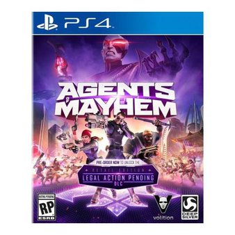 46 Pcs – Deep Silver Agents Of Mayhem Launch Edition (PS4) – New – Retail Ready