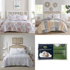 Pallet - 39 Pcs - Pillows and Blankets - Like New - Private Label Home Goods, Madison Park, Laura Ashley, inkivy