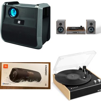 Pallet – 36 Pcs – Portable Speakers, Accessories, Speakers, Projector – Customer Returns – Onn, onn., ION Audio