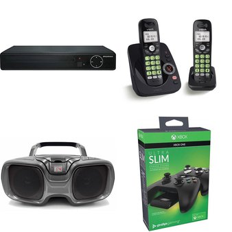 Pallet – 206 Pcs – Other, Microsoft, Cordless / Corded Phones, Projector – Customer Returns – PDP, VTECH, PowerA, iTime