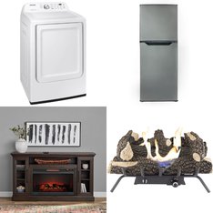 6 Pallets - 31 Pcs - Bar Refrigerators & Water Coolers, Humidifiers / De-Humidifiers, Refrigerators, Fireplaces - Customer Returns - HoMedics, Galanz, Primo, HISENSE