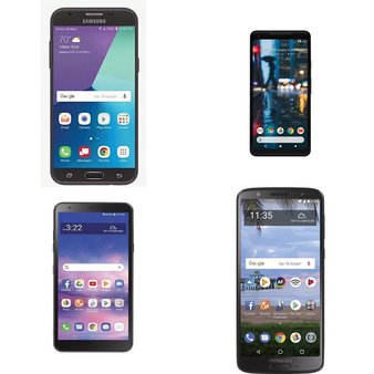 CLEARANCE! 66 Pcs – Cellular Phones – Refurbished (GRADE A, GRADE B, GRADE C – Not Activated) – LG, Samsung, Motorola, Google Chromecast
