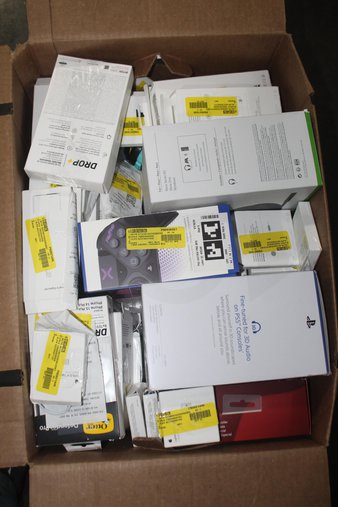 1 Parcel Box – 74 Pcs – Other, Microsoft, Apple Watch – Untested Customer Returns – Major Retailer