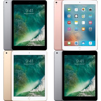 15 Pcs – Apple iPads – Refurbished (GRADE B – Original Box) – Models: 3A857LL/A, MP2F2LL/A, MPGT2LL/A, MP2H2LL/A – Tablets