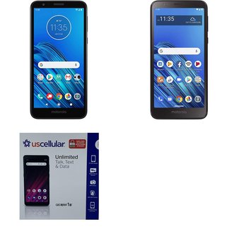 CLEARANCE! 5 Pcs – Cellular Phones – BRAND NEW – Not Activated – Motorola, ALCATEL