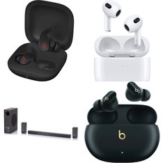 Pallet - 220 Pcs - In Ear Headphones, Audio Headsets, Over Ear Headphones - Open Box Customer Returns - onn., JBL, Wicked Audio, Skullcandy