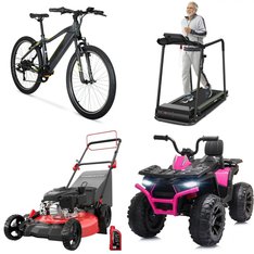 Pallet – 9 Pcs – Vehicles, Mowers, Patio, Cycling & Bicycles – Customer Returns – AECOJOY, Hikiddo, HOVERMAX, Hyper Bicycles