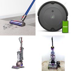 Pallet – 11 Pcs – Vacuums – Damaged / Missing Parts / Tested NOT WORKING – Bissell, Dyson, Hoover, iRobot