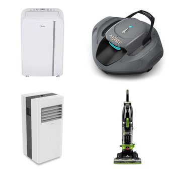 Pallet – 31 Pcs – Vacuums, Kitchen & Dining, Air Conditioners – Open Box Customer Returns – Bissell, Midea, BLACK & DECKER, Hoover