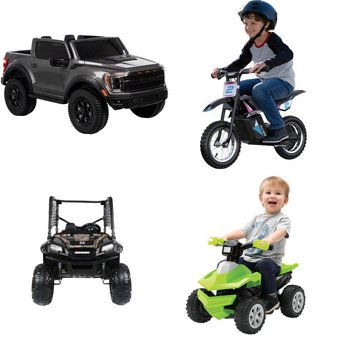 Pallet – 6 Pcs – Vehicles, Outdoor Sports – Customer Returns – Adventure Force, Realtree, Razor, HUFFY CORPORATION