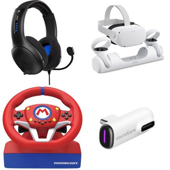 Pallet – 200 Pcs – Audio Headsets, Nintendo, Batteries & Chargers, Sony – Customer Returns – PDP, HORI, Ubisoft, Anker