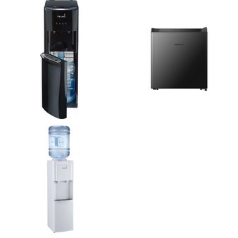 Pallet – 8 Pcs – Freezers, Bar Refrigerators & Water Coolers – Customer Returns – HISENSE, Primo Water