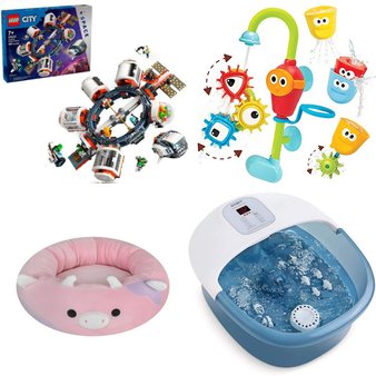 1 Pallets – 146 Pcs – New Bath, Cleaning Supplies, Dolls, Boardgames, Puzzles & Building Blocks – New and New Damaged Box – Walmart