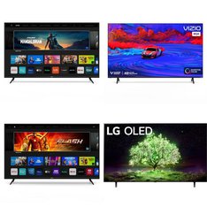 72 Pcs - LED/LCD TVs - Refurbished (GRADE A, GRADE B) - VIZIO, Samsung, LG, RCA