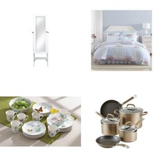 3 Pallets - 679 Pcs - Curtains & Window Coverings, Decor, Bath, Sheets, Pillowcases & Bed Skirts - Like New or New Customer Returns - JC Penney