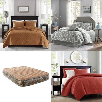 Pallet – 34 Pcs – Sheets, Covers and Toppers – Mixed Conditions – Private Label Home Goods, Madison Park, Comfort Classics, Malouf Fine Linens