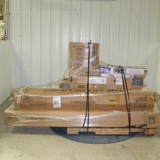 1 Pallets - 8 Pcs - New Bedroom, TV Stands, Wall Mounts & Entertainment Centers - New and New Damaged Box - Walmart
