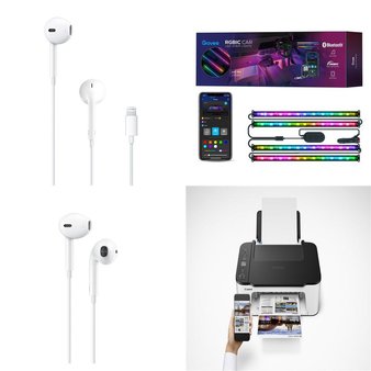 Pallet – 253 Pcs – In Ear Headphones, All-In-One, Automotive Accessories, Inkjet – Customer Returns – Apple, HP, Govee, EPSON
