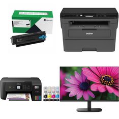 Pallet - 23 Pcs - All-In-One, Monitors - Open Box Customer Returns - HP, Onn, Canon, 3M