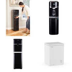 Pallet - 10 Pcs - Bar Refrigerators & Water Coolers, Ice Makers, Freezers - Customer Returns - Galanz, Great Value, Frigidaire, HISENSE