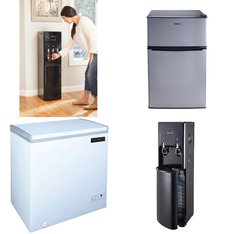 Pallet - 9 Pcs - Bar Refrigerators & Water Coolers, Freezers, Refrigerators, Ice Makers - Customer Returns - Galanz, Primo, Thomson, Frigidaire