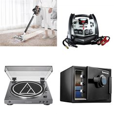 Pallet - 38 Pcs - Vacuums, Automotive Accessories - Damaged / Missing Parts / Tested NOT WORKING - EverStart, Shark, Tineco, Audio-Technica