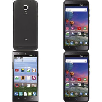 10 Pcs – Refurbished ZTE Mobile & Smartphones (BRAND NEW, GRADE C – Activated) – Models: Z963VL, Z936L, Z730 – BLK, STZEZ962BGP4P