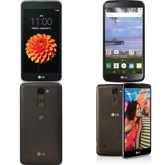 81 Pcs – LG Smartphones – Tested Not Working – Models: STLGL62VCPWP, K330, STLGL82VCPWP, LG-K371
