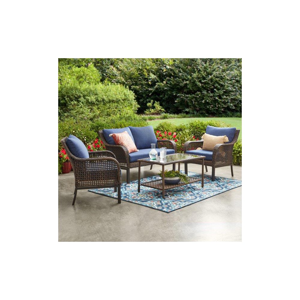Mainstays tuscany ridge on sale 4 piece conversation set