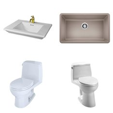 Pallet - 15 Pcs - Kitchen & Bath Fixtures, Hardware - Customer Returns - Kohler, Blanco, TOTO USA, ELKAY