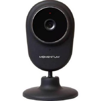 8 Pcs – Refurbished Momentum MOCAM-01 WiFi Video Audio Monitoring Camera, Black (GRADE A, GRADE B)