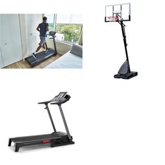 Pallet – 4 Pcs – Exercise & Fitness, Outdoor Sports – Customer Returns – Spalding, ECHELON, ProForm