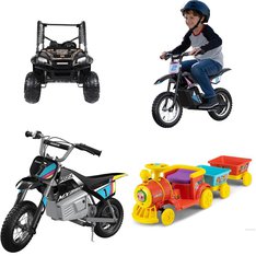 Pallet - 5 Pcs - Vehicles, Outdoor Sports - Customer Returns - Razor, COCOMELON, Paw Patrol, Realtree