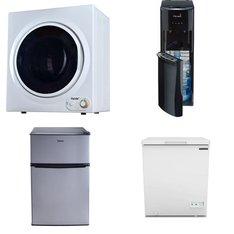 Pallet - 8 Pcs - Bar Refrigerators & Water Coolers, Refrigerators, Laundry, Freezers - Customer Returns - Primo Water, Galanz, Primo, Panda