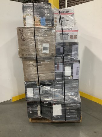 3 Pallets – 42 Pcs – Microwaves, Air Conditioners, LED & LCD – Untested Customer Returns – Major Retailer