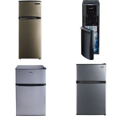 CLEARANCE! Pallet - 6 Pcs - Bar Refrigerators & Water Coolers, Refrigerators, Humidifiers / De-Humidifiers - Customer Returns - Primo Water, Galanz, Thomson, Arctic King