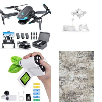 Pallet – 35 Pcs – Unsorted, Drones & Quadcopters Vehicles, Fans, Not Powered – Customer Returns – AUOSHI, LAIGHTER, APEX, Berthmeer