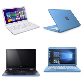 19 Pcs – Laptop Computers – (GRADE A, GRADE B – No Power Adapter) – ACER, HP, Asus, Microsoft