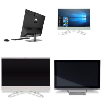 Pallet – 36 Pcs – Desktop Computers – Salvage – HP, DELL, LENOVO