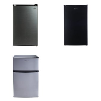 Pallet – 8 Pcs – Refrigerators, Bar Refrigerators & Water Coolers – Customer Returns – Galanz, Arctic King