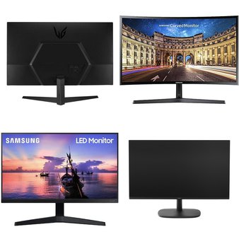 CLEARANCE! Pallet – 10 Pcs – Monitors, Unsorted – Customer Returns – Samsung, LG, Onn, onn.