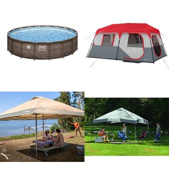 Pallet – 9 Pcs – Camping & Hiking, Pools & Water Fun – Customer Returns – Ozark Trail, Coleman, Ozark