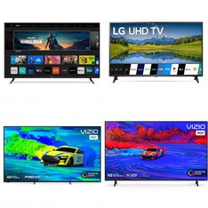 72 Pcs - LED/LCD TVs - Refurbished (GRADE A) - VIZIO, LG, Samsung, onn.