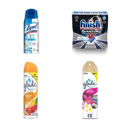 Pallet - 396 Pcs - Cleaning Supplies, Decor, Accessories, Bath - Overstock - Glade, Lysol, Finish, SC Johnson