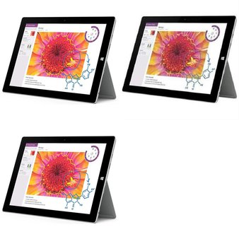 6 Pcs – Microsoft Surface Tablets – Refurbished (GRADE C) – Models: 7G5-00015, H9P-00001, 7G5-00001