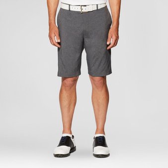47 Pcs – Jack Nicklaus Men’s Heathered Golf Short – Charcoal (Grey) 36 – New – Retail Ready