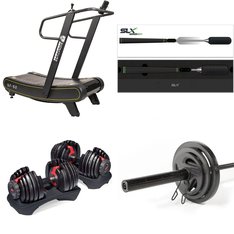 Pallet - 8 Pcs - Exercise & Fitness, Golf, Outdoor Sports - Customer Returns - CAP Barbell, Bowflex, ‎Signature Fitness, SwingLogic